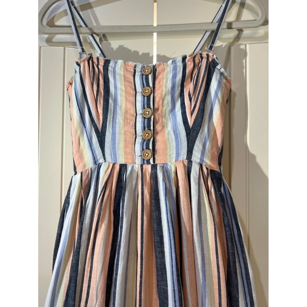 Free People Lilah Pleated Tube Midi Dress XS - Picture 2 of 6
